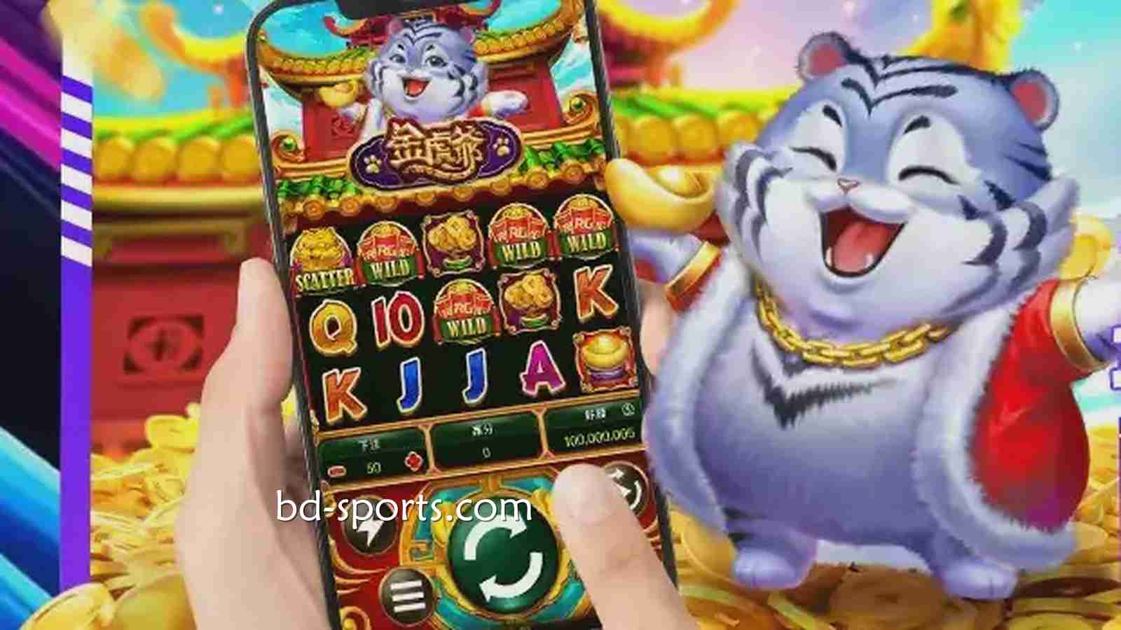 V66体育《金虎爷》老虎机最高赔率2000倍，你心动了吗？